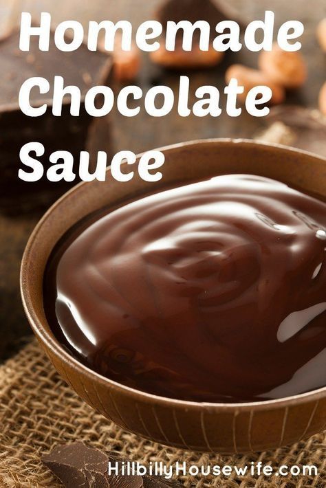 Chocolate Sauce Recipe Cocoa Powder, Chocolate Syrup Recipes, Homemade Chocolate Sauce, Chocolate Sauce Recipes, Homestead Life, Fudge Sauce, Sauce Pan, Dessert Sauces, Ice Cream Toppings