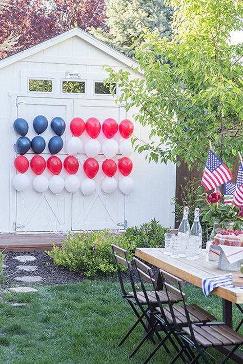 Fourth Of July Decorations, Fourth Of July Food, Fourth Of July Decor, American Flags, Patriotic Crafts, July Birthday, 4th Of July Celebration, Patriotic Party, 4th Of July Decorations