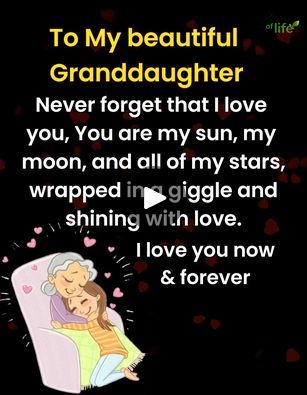 219K views · 5K reactions | To My Beautiful Granddaughter | To My Beautiful Granddaughter | By The meaning of lifeFacebook Good Night Granddaughter, Prayer For My Granddaughter, Granddaughter Quotes, For My Granddaughter, Good Night Prayer, Night Prayer, Good Night Sweet Dreams, Now And Forever, The Meaning