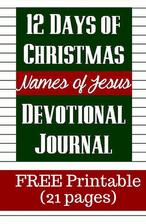 Christmas Handouts, Christmas Devotions, The Names Of Jesus, Jesus Names, Christ In Christmas, Advent Ideas, Christmas Devotional, Christmas Scripture, Night Kids