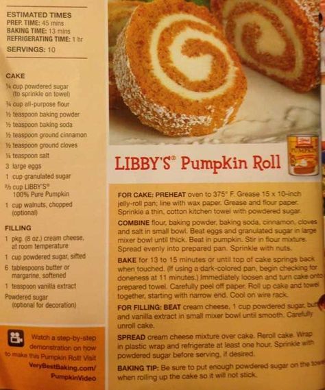 Libbys Pumpkin Roll Recipe Easy, Pumpkin Roll With Design, Libby Pumpkin Roll Recipe, Libby’s Pumpkin Roll Recipe, Libby’s Pumpkin Roll, Libbys Pumpkin Roll Recipe, Libbys Pumpkin, Libbys Pumpkin Roll, Pumpkin Roll Recipe Easy