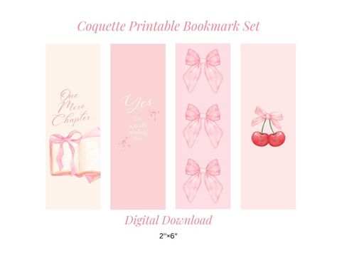 Book Mark Template Free Printable, Free Printable Bookmarks Aesthetic, Free Bookmarks Printables, Cute Bookmarks Printable, Coquette Bookmark, Aesthetic Book Cover, Purple Bookmark, School Bookmarks, Digital Bookmark