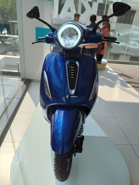 Bajaj Auto's Chetak electric scooter will be manufactured alongside high-end bikes from Triumph, KTM and Husqvarna at a new plant in Maharashtra. Bajaj Chetak Electric, Bajaj Chetak, Bajaj Auto, Triumph Bikes, Electric Vehicles, Electric Scooter, Electric Bike, Electric Cars, Bugatti