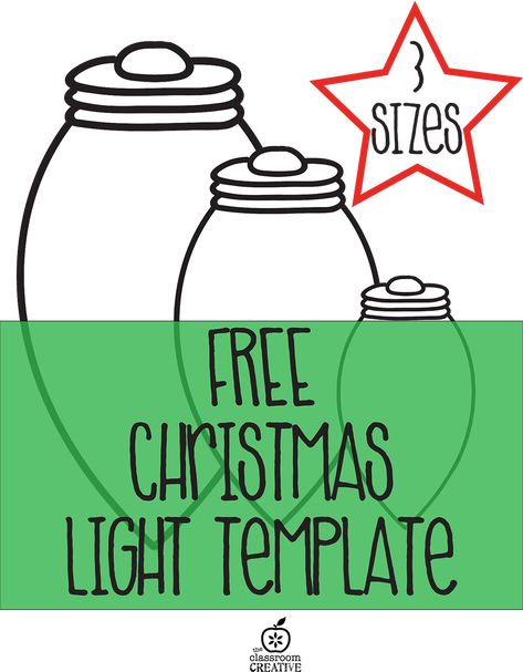 free printable christmas light template Christmas Light Template, Light Template, Christmas Bulletin Boards, Printables Ideas, Christmas Classroom Door, Christmas Lights Garland, Christmas Bulletin Board, Christmas Teaching, Christmas Bulletin