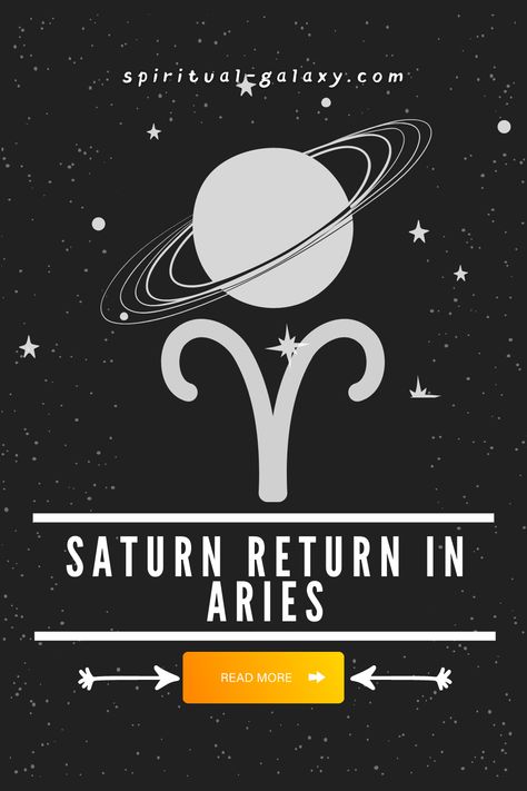 Saturn Return In Aries: Sense Of Independence - You might be wondering about how it is to have the Saturn Return in Aries. Here's a complete and detailed guide on everything you need to know and take note of in having Saturn Return in Aries. Continue reading to learn more! #astrology #saturn #saturnreturninaries #astrologyfacts #spirituality Saturns Return, Saturn Return Astrology, Astrology Saturn, Saturn In Aries, Witchy Business, Saturn Return, Astrology Facts, Aries Zodiac, Birth Chart