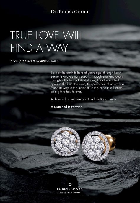 forevermark-diamond-true-love-will-find-a-way-ad-times-of-india-mumbai-19-12-2018 Diamond Ads, Jewellery Creative Ads, Damas Jewellery, Love Will Find A Way, Luxury Advertising, Jewellery Advertising, Forevermark Diamonds, Creative Advertising Photography, Instagram Branding Design