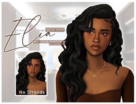 Elia Hair | GegeSims on Patreon Dogsill Sims 4 Cc, Sims4 Cc Curly Hair Maxis Match, Sims 4 Cc Base Game Compatible Hair, Sims Hair Curly Cc, Sims 4 Cc Maxis Match Hair Packs, Sims 4 Black Guy Hair, Curly Hair Maxis Match The Sims 4, Sims 4 Mm Black Hair, Sims 4 Cc Womans Hair