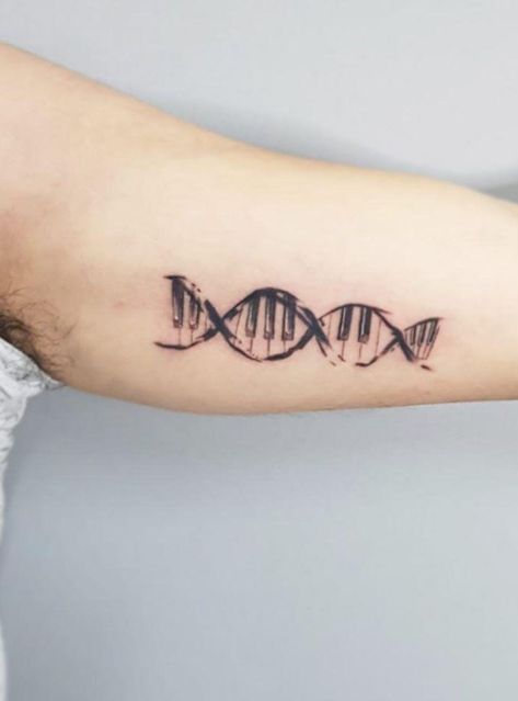 225+ Magical Piano Tattoo Designs and Ideas (2023) - TattoosBoyGirl Piano Tattoo Designs, Tattoo Best Friends, Tattoo After Care, Tattoo Bts, Piano Tattoo, Tattoo Leggings, Dna Tattoo, Tattoo Ideas Unique, Music Notes Tattoo