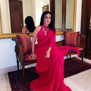 Ethnic Sarees, Our New Home, Saree Dress, Time Of The Year, Indian Outfits, Mermaid Formal Dress, Red Formal Dress, Indian Fashion, New Home