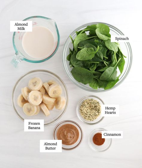 Tasty Spinach Smoothie, Spinach Oatmeal Smoothie, Baby Spinach Smoothie Recipes, Smoothie Recipes With Spinach And Fruit, Spinach Banana Smoothie Recipes, Banana And Spinach Smoothie, Spinach Shake Recipes, Smoothie Recipes Pregnancy, Spinach Protein Shake