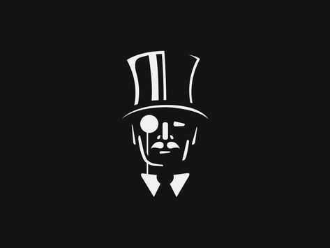 Gentleman by Jonas Top Hat, Global Community, Gentleman, A Man, Black And White, White, Black