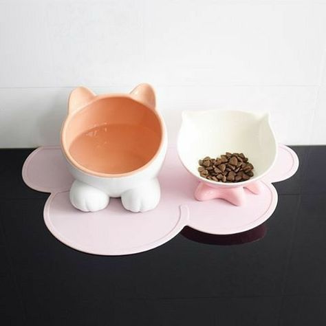 Story Script, Katt Grejer, Pink Cloud, Cat Feeder, Cat Items, Cat Cafe, Silicone Mat, Big Head, Cat Room