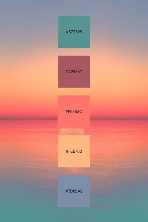 Colour Palette Rgb Code, Tropical Color Palette Hex Codes, Bright And Fun Color Palette, Golden Hour Color Palette, September Color Palette, Good Color Combos, Color Palette 2024, Color Palette With Hex Codes, Beautiful Color Palettes