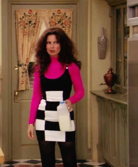 Nanny Outfit, Fran Fine Outfits, Look 80s, Fran Fine, 90s Inspired Outfits, The Nanny, 1990s Fashion, 90s Fashion Outfits, 90s Outfit