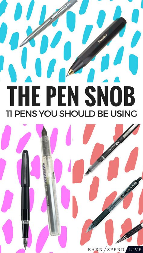 Best Writing Pen, Productivity Ideas, Life Planner Organization, Pretty Pens, Pen Collection, Best Pens, Writing Pens, The Pen, A Pen