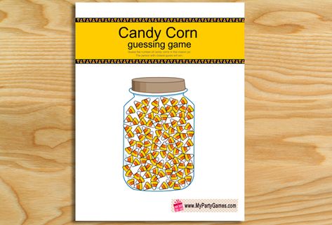 44 Free Printable Halloween Games Guess How Many Candies In The Jar Free Printable, Halloween Left Right Game, Free Printable Halloween Games, Printable Halloween Games, Halloween Party Candy, Jar Games, Family History Projects, Halloween Class Party, Free Printable Halloween