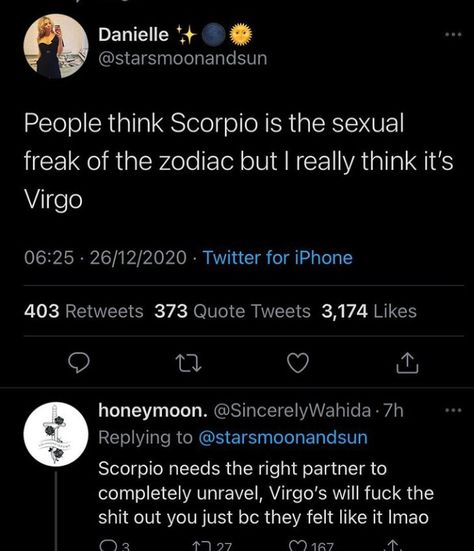 Virgo Scorpio Sexuality, Virgo Sexuality, Zoadic Signs, Funny Virgo Quotes, Pisces And Scorpio, Virgo And Scorpio, Virgo Traits, Virgo Quotes, Virgo Love