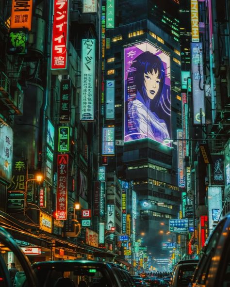 Future Japan City Art, High Tech City Concept Art, Cyberpunk Neighborhood, Cyberpunk City Layout, Cyberpunk Architecture Buildings, Netrunner Aesthetic, Future City Concept Art, Cyberpunk 2077 City, Cyberpunk City Aesthetic