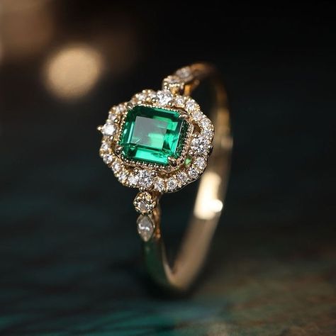 Our gemstones are pure and lab certified. Buy an emerald ring or earring from our gemstone jewellery collection and look stunning. Emerald Sapphire Ring, Emerald Art Deco Engagement Ring, Emerald Stone Engagement Ring, Emerald Ring Design, Diamond Emerald Ring, Latest Jewellery Designs, Emerald Engagement Ring Green, Emerald Jewellery, Engagement Ring For Him