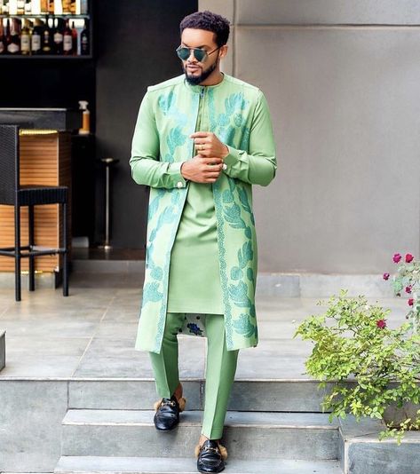 Men African Fashion, Mens Traditional Wear, Nigerian Outfits, Matching Pants Set, African Suit, Nigerian Men Fashion, Latest African Men Fashion, African Attire For Men, African Dresses Men