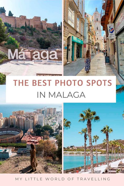 25 Best Malaga Instagram Spots By a Local 1 Malaga City, Malaga Spain, Best Photo, Andalusia, Spain Travel, Best Photography, City View, Malaga, Tourist Attraction