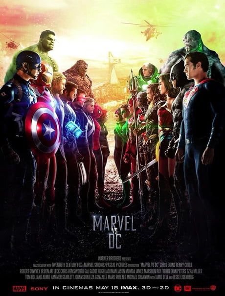 Imagine this would happen? Who would win? - 9GAG Avengers Vs Justice League, Dc Comics Vs Marvel, Marvel And Dc Crossover, Brother Presents, Avengers 2012, Wallpapers Ipad, Dc Memes, Bd Comics, Marvel Vs Dc