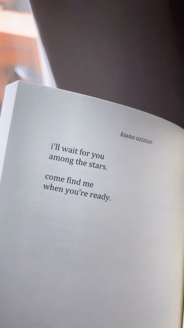 kiana azizian on Instagram: "‘the ocean & you’ is available on amazon. link in bio 💙 • • • #love #poetry #bookstagram" Bio For Someone You Love, Bio About Waiting For Someone, Bio Waiting For Someone, Bio For Waiting Someone, Poetry Bio For Instagram, Bio Love, Ill Wait For You, Word Quotes, One Word Quotes