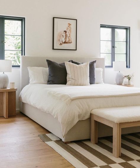 Best Bed Frames, Jenni Kayne Home, Furniture Dimensions, Best Bed, California King Bedding, King Bed Frame, Jenni Kayne, Cool Beds, Main Bedroom