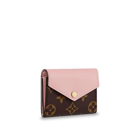 LOUIS VUITTON WALLET ZOE MONOGRAM ROSE BALLERINE. #louisvuitton Louis Vuitton Wallet Women, Louis Vuitton Nails, Sac Louis Vuitton, Tiny Bag, Louis Vuitton Backpack, Best Wallet, Louis Vuitton Wallet, Louis Vuitton Official, Designer Wallets