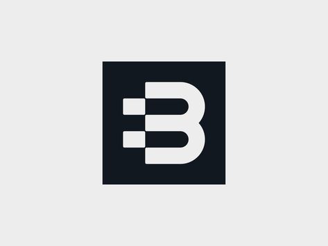 B - build by Daniel Rotter on Dribbble B Letter Design, Billy Wilder, B Monogram, Tech Logo, Logo Letters, W Logo, Monogram Logo Design, Construction Logo, Circle Logo