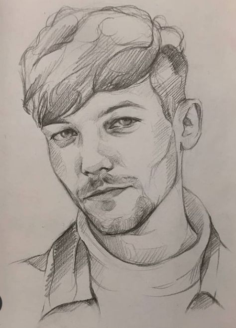 One Direction Drawings, One Direction Art, Harry Styles Drawing, Art Sketches Doodles, Pencil Sketches, Arte Sketchbook, Pencil Art Drawings, Art Drawings Sketches Creative, Creative Drawing