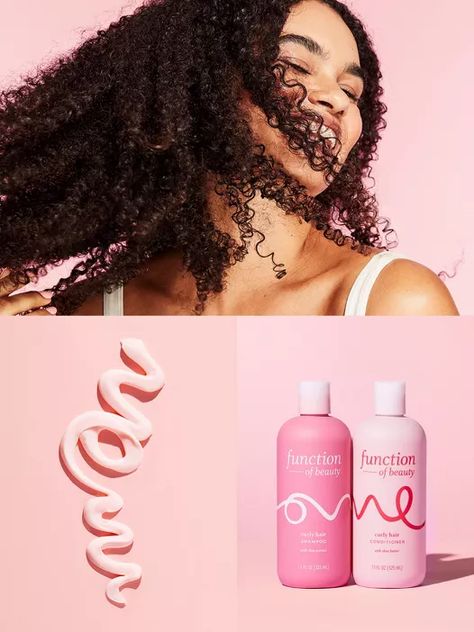 Hair Product Shoot, Line Art Hair, Shampoo Branding, Hair Care Branding, Hair Campaign, Haircare Advertising, Conditioner Curly Hair, Function Of Beauty, Target Hair Products