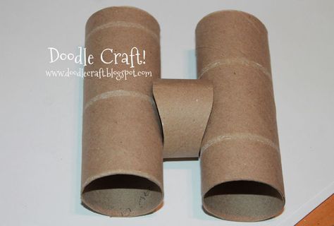 Binocular Craft, Boy Crafts, Spy Gear, Toilet Paper Rolls, Vbs Crafts, Toilet Paper Roll Crafts, Paper Roll Crafts, Crafts For Boys, Upcycled Home Decor