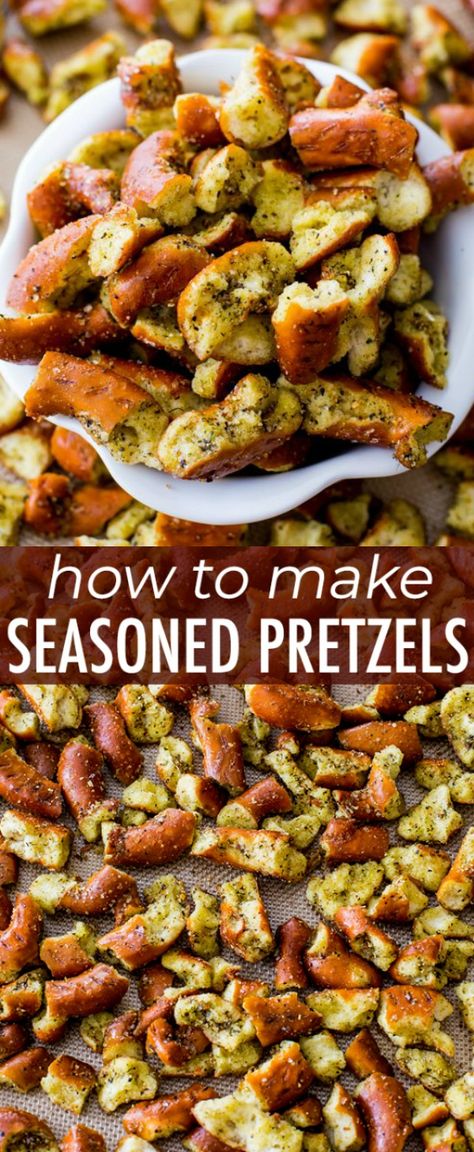 Pretzels Seasoned, Hard Pretzels, Stop Snacking, Pretzel Recipes, Seasoned Pretzels, Pretzel Snacks, Clean Eating Recipes For Dinner, Pretzels Recipe, Clean Eating Breakfast