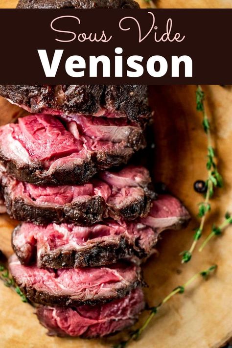 Sous Vide Venison, Roast Goose Recipes, Cured Salmon Recipe, How To Cook Venison, Candied Lemon Slices, Goose Recipes, Venison Roast, Sous Vide Recipes, Candied Lemons