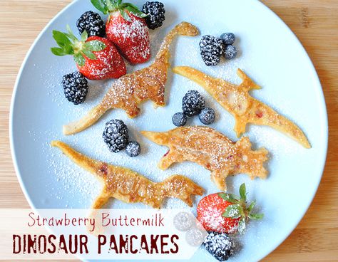 Dino Breakfast, Dinosaur Pancakes, Easy Chicken Gravy, Books To Movies, French Toast Casserole Easy, Dino Theme, Kid Foods, School Breakfast, Blueberry Desserts