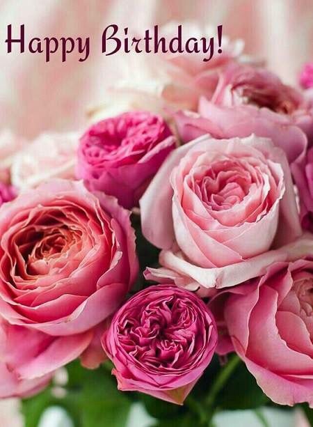 Happy Birthday Chanel Decoration, Pinky Rose, Rose Belle, Birthday Flower, Rose Fashion, Colorful Roses, Wonderful Flowers, Art Happy, Happy Birthday Images