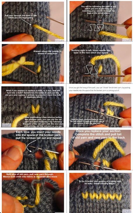 Swiss Darning, Make Do And Mend, Visible Mending, Thrift Flip, Cosplay Diy, Textile Crafts, Knit Stitch Patterns, Yarn Projects, Knitting Techniques