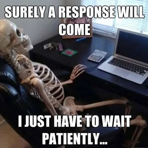 Ever feel like you’re waiting forever for a reply? ⏳ What’s the longest you’ve waited for a message back? Let’s commiserate! 😂 #WaitingGame #patienceisavirtue Funny Waiting Quotes, Waiting Funny, Skeleton Waiting, Waiting Meme, Skeleton Memes, Skeleton Meme, Waiting Quotes, Sorry Baby, Baby Gril