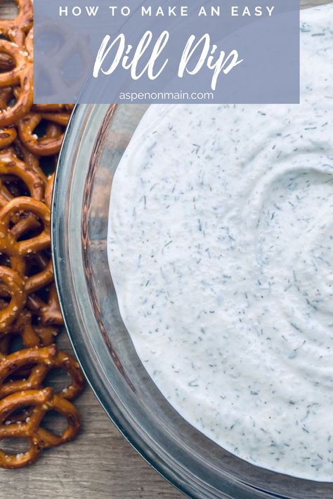 Easy Dill Dip, Dill Dip Recipes, Dip Appetizers, Vegetable Dip Recipe, Bagel Dip, Cold Dip Recipes, Ranch Dip Recipe, Dill Pickle Dip, Cream Cheese Recipes Dip