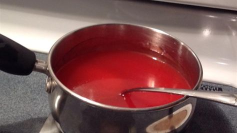 The secret to that addictive pink restaurant-style sweet and sour dipping sauce for egg rolls is left-over maraschino cherry juice! It takes only a few minutes to make a batch. Sweet And Sour Dipping Sauce, Sauce For Eggs, Chicken Spring Rolls, Sweet And Sour Sauces, Cherry Sauce, Gravy Sauce, Sweet And Sour Sauce, Asian Inspired Recipes, Cherry Juice