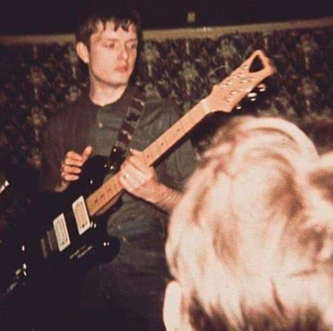 Photo by Gillian Gilbert Gillian Gilbert, Ian Curtis, Youth Club, Joy Division, Club C, Division, Guitar