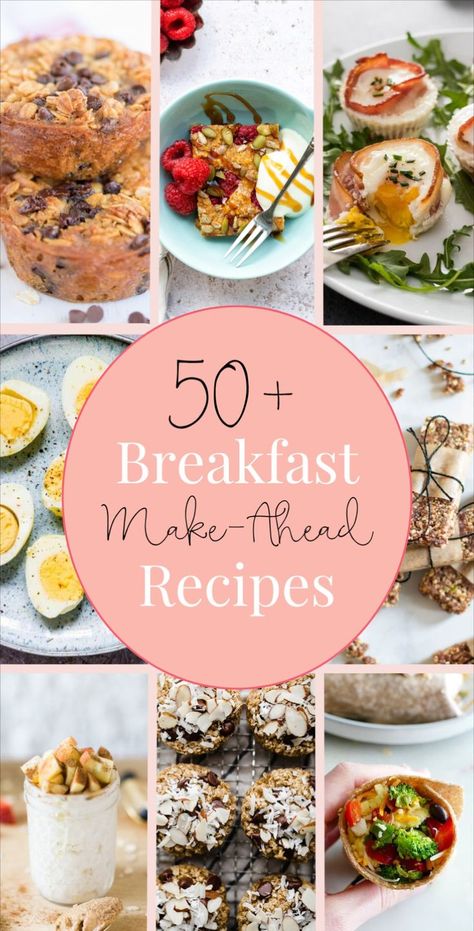 Plan ahead with make ahead breakfast ideas that are high protein and healthy, designed for kids and busy mornings. These easy on the go breakfast options like grab and go breakfast items can be stored in the freezer and are perfect for the week or for work. Awesome Breakfast Ideas, Easy On The Go Breakfast, Make Ahead Breakfast Ideas, On The Go Breakfast, Healthy Breakfast Meal Prep, Kid Approved Meals, Grab And Go Breakfast, Freezer Breakfast, Healthy Food Dishes