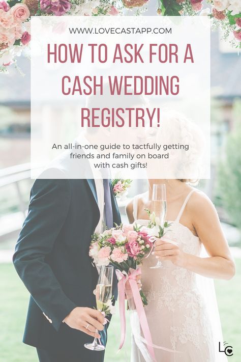 Wedding Registry Must Have - Need help with wording your cash wedding registry? We've got you covered! Visit our blog for some great ideas! No Registry Wedding Wording, Wedding Registry Ideas Alternative, Wedding Registry Cash Fund Ideas, Honeymoon Fund Shower Ideas, Wedding Gift Registry Ideas, Wedding Registry Wording, Honeymoon Fund Shower, Wedding Registry Card, Wedding Registry On Invitation