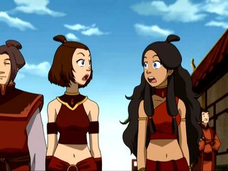 Suki And Katara, Avatar Katara, Suki And Sokka, Suki Avatar, Avatar Cosplay, Atla Memes, Avatar: The Last Airbender, Avatar Cartoon, Cartoon Books