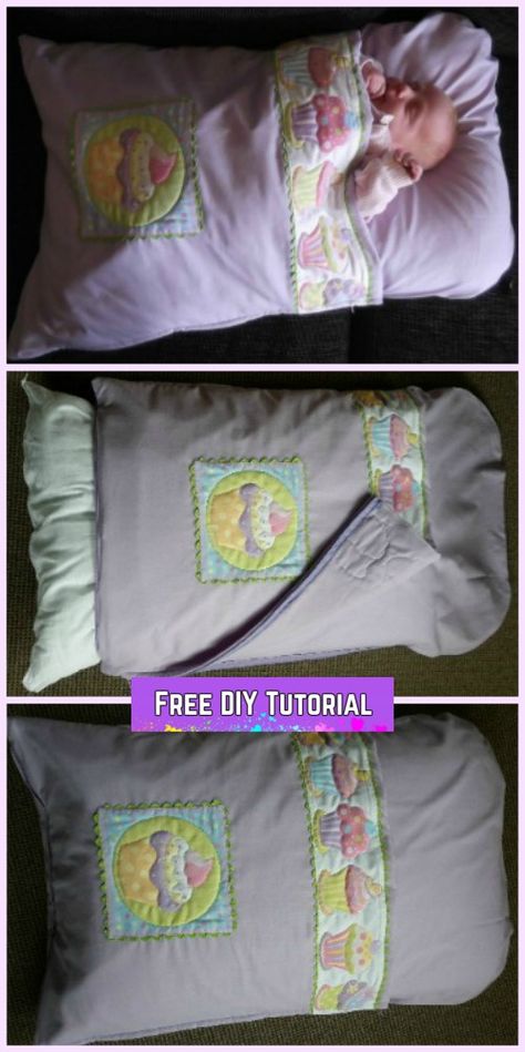 DIY Baby Pillowcase Sleeping Bag Nap Mat Tutorials Nap Mat Tutorial, Baby Sleeping Bag Pattern, Baby Nap Mats, Sleeping Bag Pattern, Sewing Slippers, Baby Diy Sewing, Baby Slaapzakken, Nap Mats, Sew Crafts