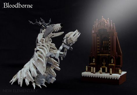 Lego Bloodborne, Lego Dark Souls, Bad Robot, Old Blood, Gothic Cathedrals, Micro Lego, Lego Boards, Bloodborne, Lego Parts