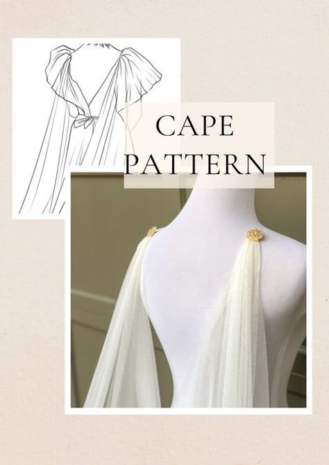 Search: 50 results found for "pattern" – One Blushing Bride Custom Wedding Veils Sewing Patterns Wedding Dresses, Easy Long Dress Pattern, Diy Cape Veil, Cosplay Wedding Ideas, Elegant Sewing Patterns, Free Wedding Dress Patterns, Cape Pattern Free, Bride Hacks, Veil Pattern