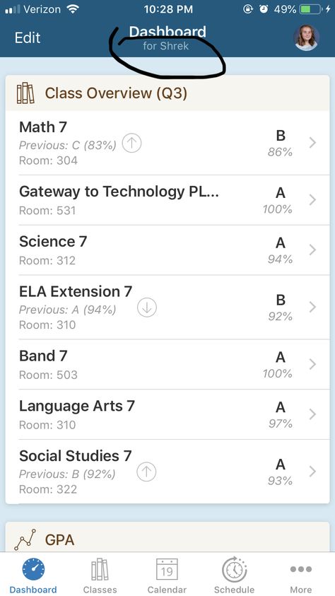 A And Bs Grades, Power School Grades, A And B Grades, A's And B's Grades, Powerschool Grades, Bad Grades Aesthetic, Power School, College Goals, Vision Bored