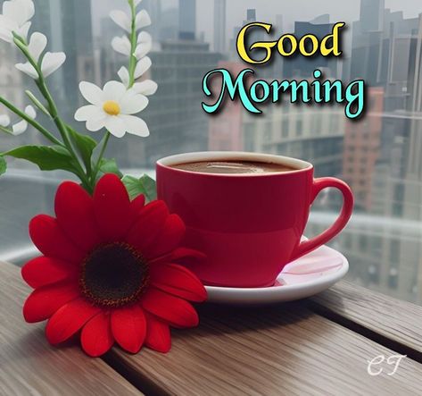 Good Morning Janu, Nice Good Morning Images, Good Morning Posters, Lilies Flowers, Good Morning Roses, Good Morning Cards, Good Morning Coffee, Good Morning Good Night, Good Morning Flowers